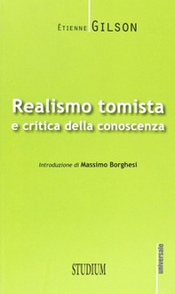 Realismo tomista e critica della conoscenza - Librerie.coop