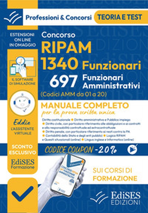 Concorsi RIPAM 1340 funzionari 697 amministrativi - Librerie.coop