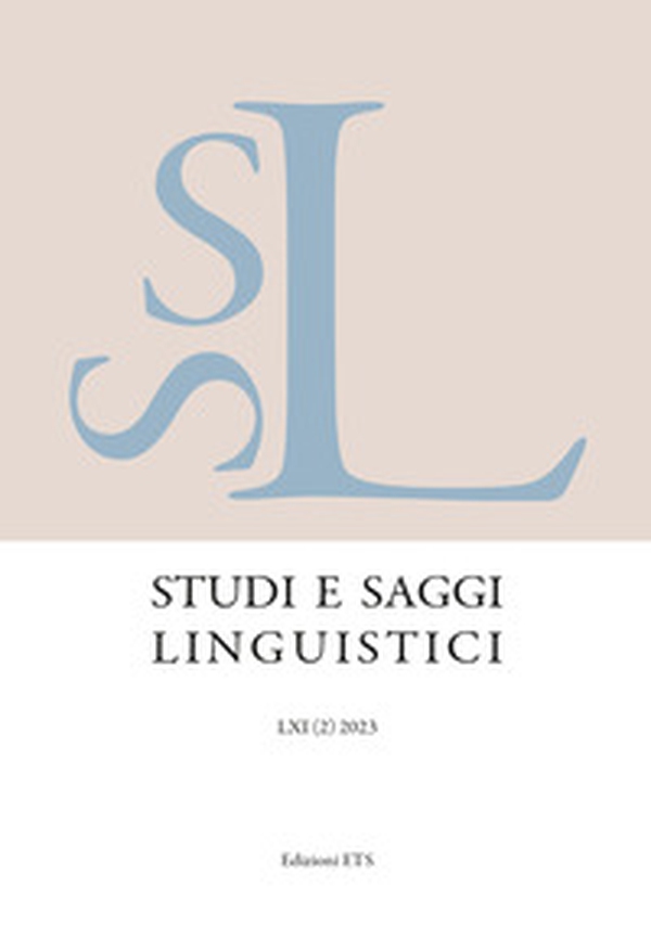 Studi e saggi linguistici - Vol. 2 - Librerie.coop Studi e saggi linguistici - Vol. 2 - Librerie.coop