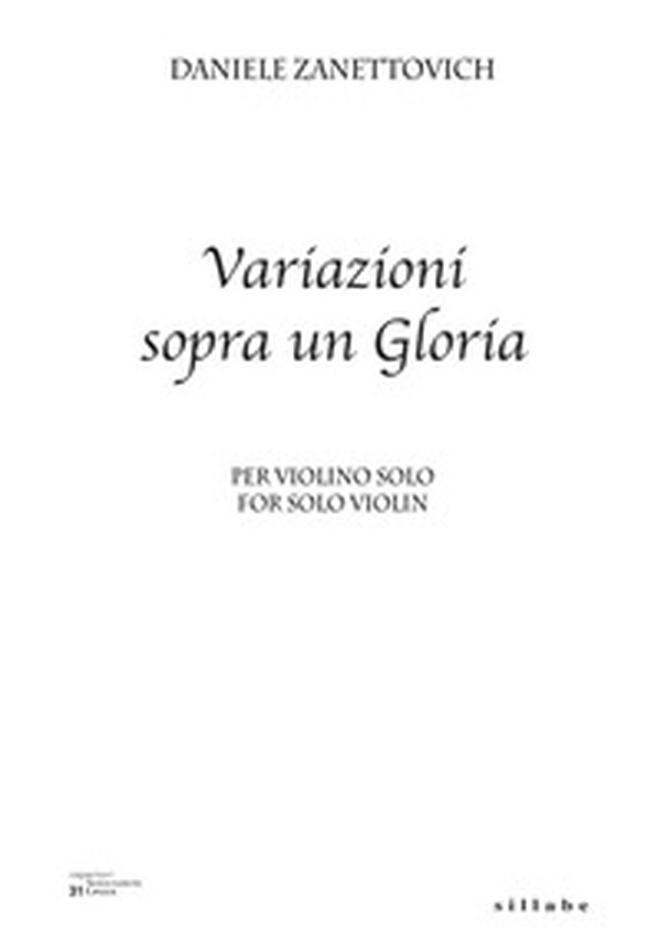 Variazioni sopra un Gloria. Ediz. italiana e inglese - Librerie.coop Variazioni sopra un Gloria. Ediz. italiana e inglese - Librerie.coop