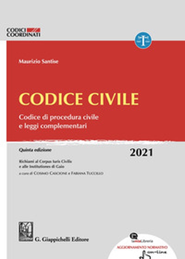 Codice civile. Codice di procedura civile e leggi complementari - Librerie.coop