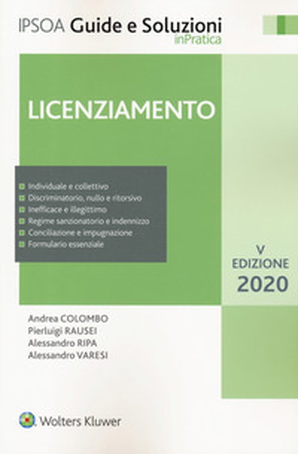 Licenziamento - Librerie.coop Licenziamento - Librerie.coop
