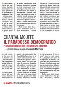 Il paradosso democratico. Pluralismo agnostico e democrazia radicale - Librerie.coop