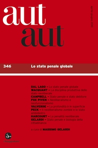 Aut aut 346 - Lo stato penale globale - Librerie.coop Aut aut 346 - Lo stato penale globale - Librerie.coop