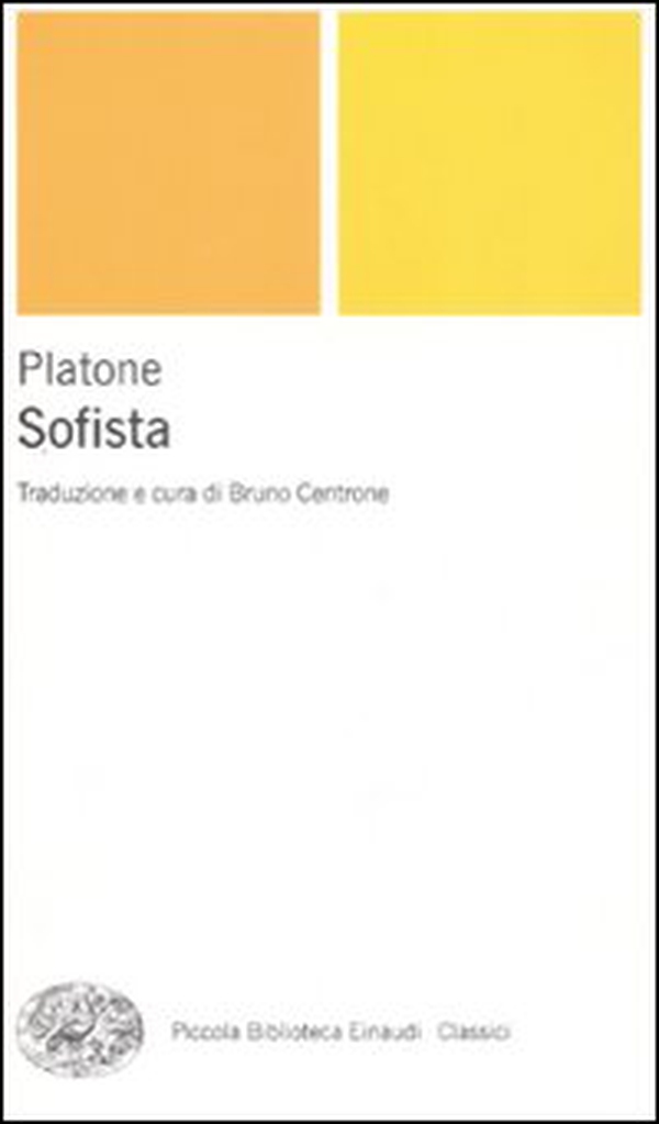 Sofista. Testo greco a fronte - Librerie.coop Sofista. Testo greco a fronte - Librerie.coop