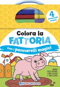 Colora la fattoria con i pennarelli magici - Librerie.coop