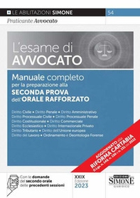 L'esame di avvocato. Manuale completo per la preparazione alla seconda prova dell'orale rafforzato - Librerie.coop L'esame di avvocato. Manuale completo per la preparazione alla seconda prova dell'orale rafforzato - Librerie.coop