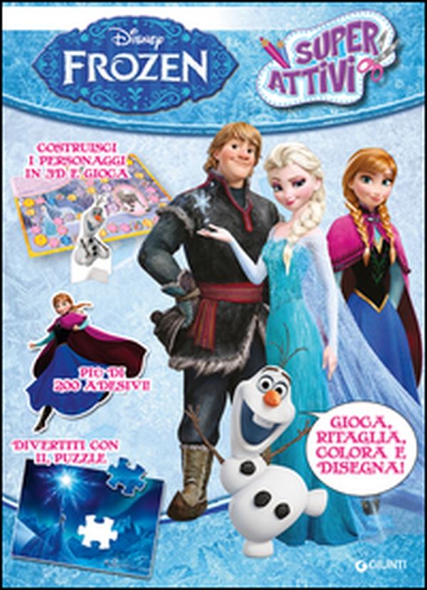 Frozen. Superattivi. Con adesivi - Librerie.coop Frozen. Superattivi. Con adesivi - Librerie.coop