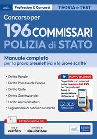 Concorso 196 Commissari nella Polizia di Stato - Librerie.coop