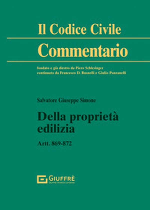 Della proprietà edilizia - Librerie.coop Della proprietà edilizia - Librerie.coop