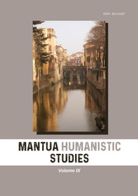Mantua humanistic studies - Librerie.coop Mantua humanistic studies - Librerie.coop