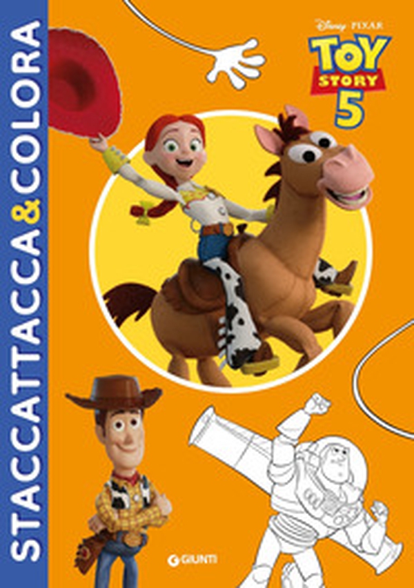 Toy Story 5. Staccattacca & colora. Con adesivi - Librerie.coop