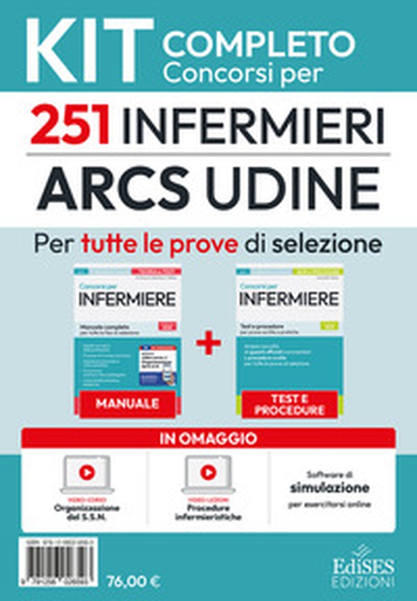 Concorso 251 Infermieri ARCS Udine: kit completo - Librerie.coop