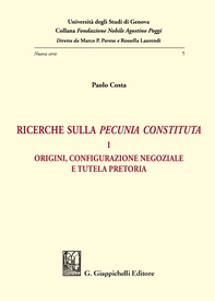 Ricerche sulla pecunia constituta - Librerie.coop