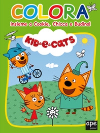 Colora insieme a Cookie, Chica e Budino. Kid-E-Cats - Librerie.coop