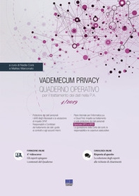 Vademecum Privacy. Quaderno operativo per il trattamento dei dati nella PA - Librerie.coop