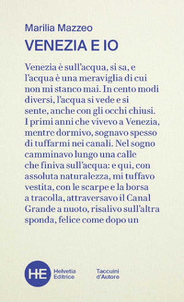 Venezia e io - Librerie.coop Venezia e io - Librerie.coop