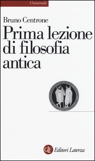 Prima lezione di filosofia antica - Librerie.coop
