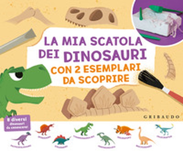 La mia scatola dei dinosauri con 2 esemplari da scoprire - Librerie.coop La mia scatola dei dinosauri con 2 esemplari da scoprire - Librerie.coop