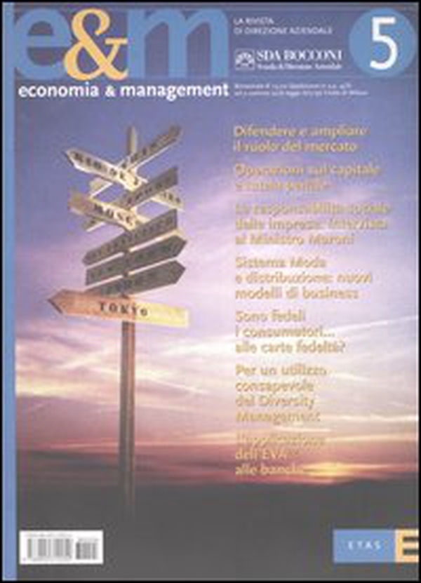 Economia & management - Vol. 5 - Librerie.coop Economia & management - Vol. 5 - Librerie.coop