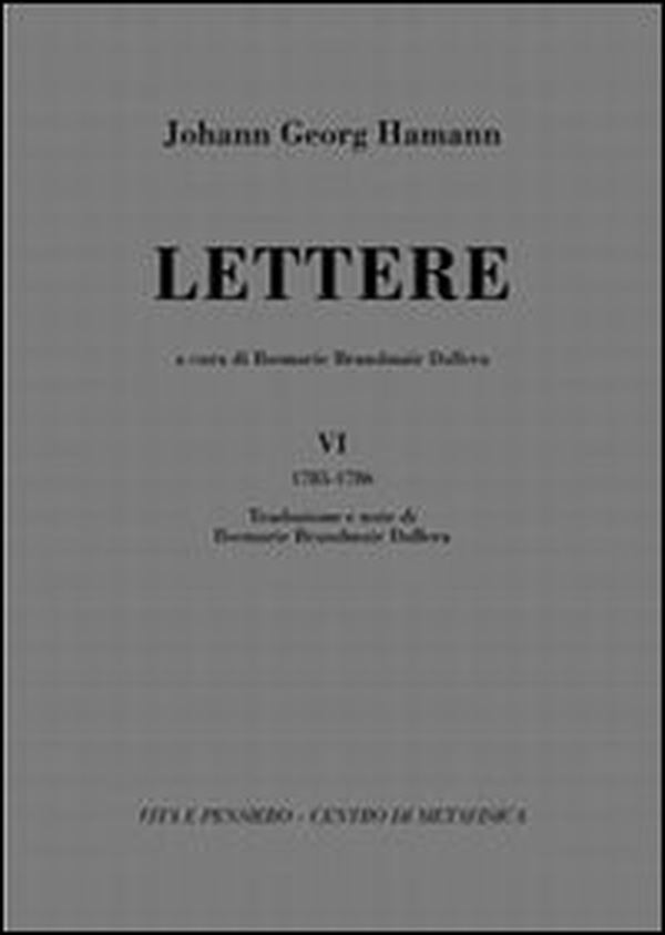 Lettere - Vol. 6 - Librerie.coop Lettere - Vol. 6 - Librerie.coop
