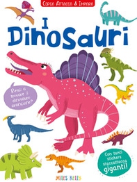 I dinosauri! Cerca attacca e impara. Con adesivi - Librerie.coop I dinosauri! Cerca attacca e impara. Con adesivi - Librerie.coop