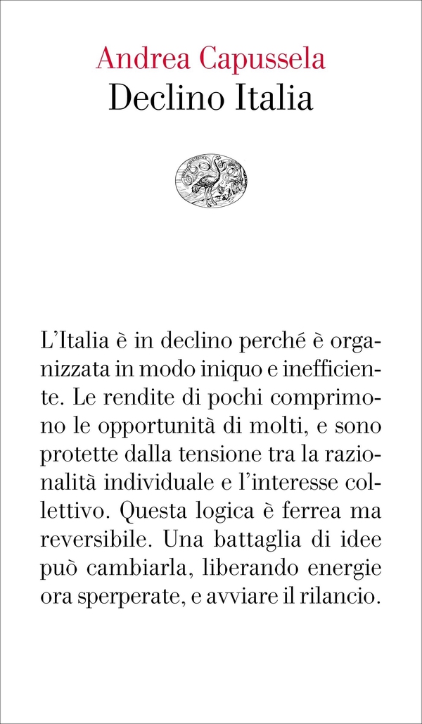 Declino Italia - Librerie.coop Declino Italia - Librerie.coop