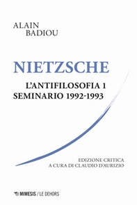 Nietzsche. L'antifilosofia. Seminario 1992-1993 - Vol. 1 - Librerie.coop