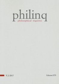 Philinq. Philosophical inquiries - Vol. 2 - Librerie.coop