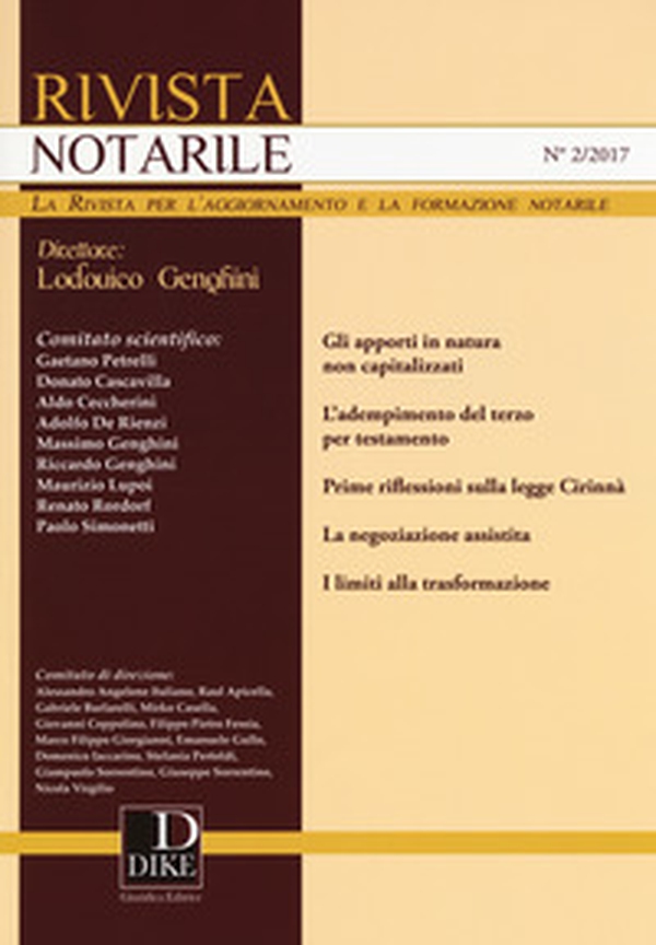 Rivista notarile - Vol. 2 - Librerie.coop Rivista notarile - Vol. 2 - Librerie.coop