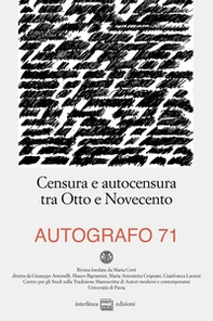Autografo - Vol. 71 - Librerie.coop