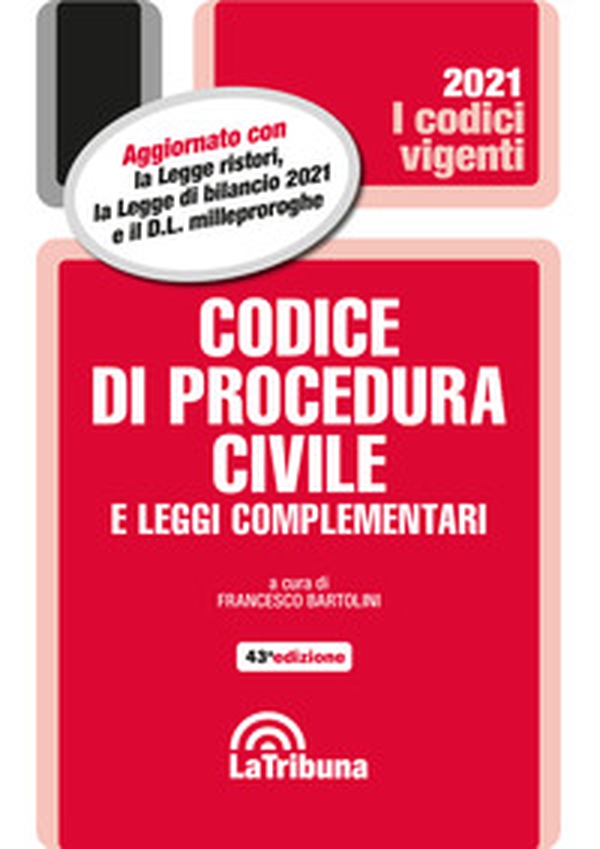 Codice di procedura civile e leggi complementari - Librerie.coop Codice di procedura civile e leggi complementari - Librerie.coop
