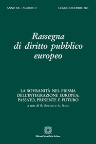 Rassegna di diritto pubblico europeo - Vol. 2 - Librerie.coop