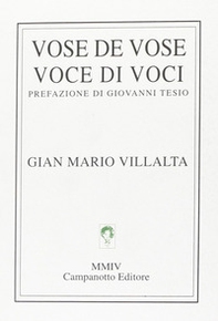 Vose de vose-Voce di voci - Librerie.coop