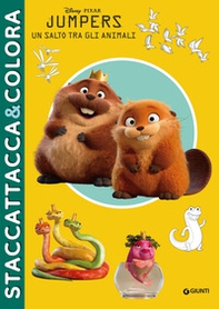 Jumpers. Un salto tra gli animali. Staccattacca & colora. Con adesivi - Librerie.coop