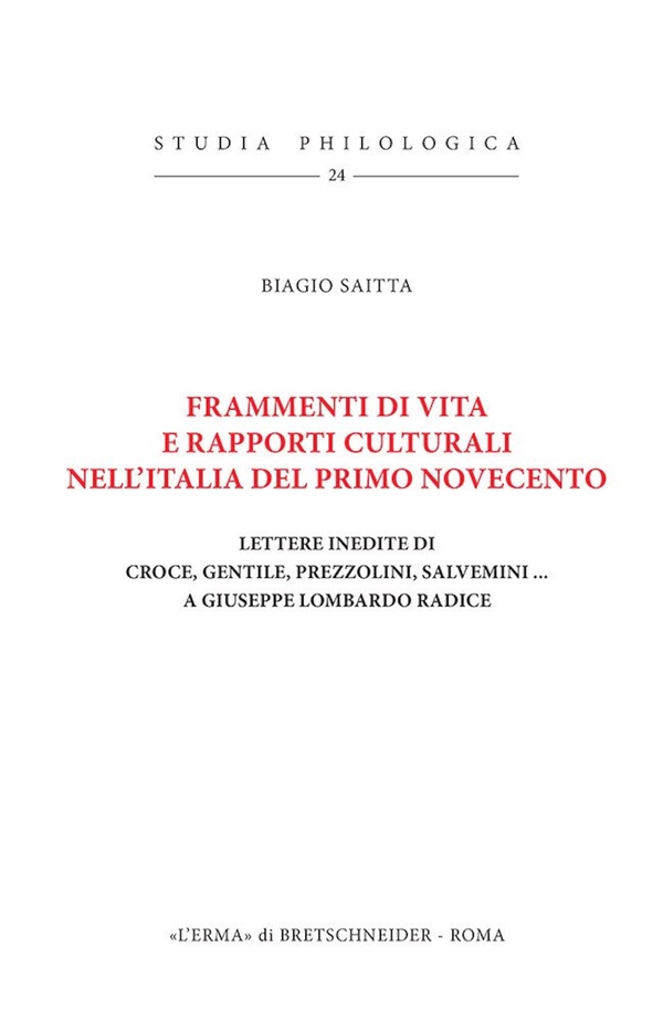 Frammenti di vita e rapporti culturali nell'Italia del primo Novecento - Librerie.coop