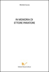 In memoria di Ettore Paratore - Librerie.coop