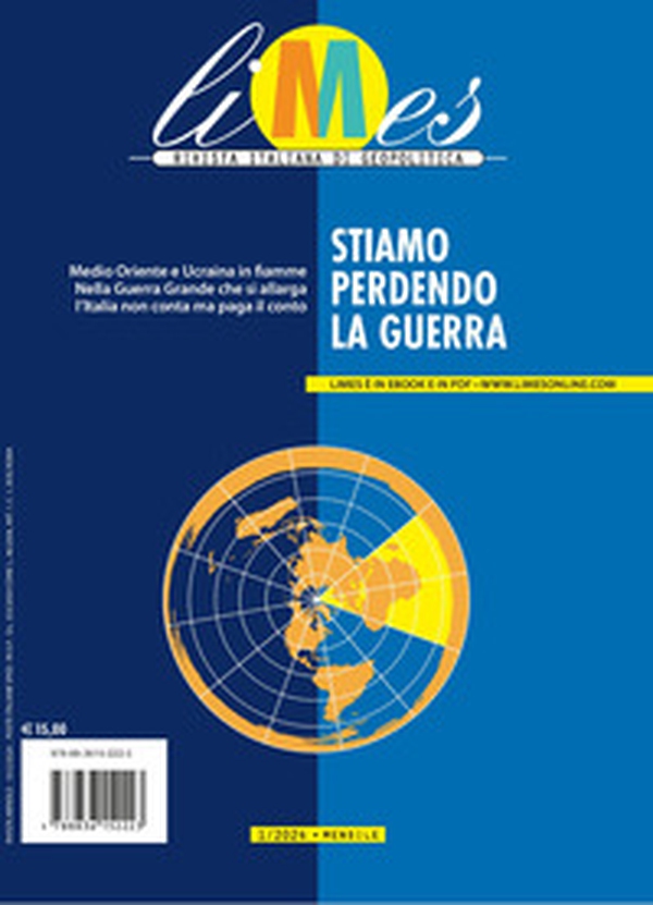 Limes. Rivista italiana di geopolitica - Vol. 1 - Librerie.coop Limes. Rivista italiana di geopolitica - Vol. 1 - Librerie.coop