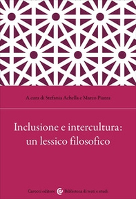 Inclusione e intercultura: un lessico filosofico - Librerie.coop
