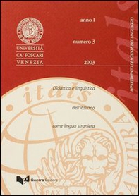 Itals. Didattica e linguistica dell'italiano come lingua straniera (2003) - Vol. 3 - Librerie.coop