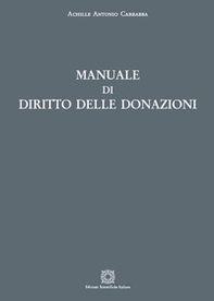 Manuale di diritto delle donazioni - Librerie.coop
