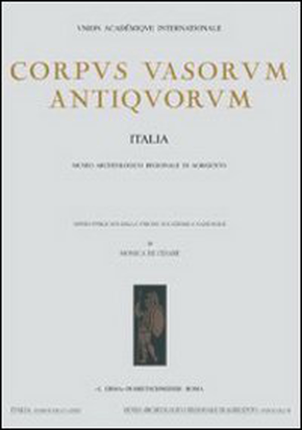 Corpus vasorum antiquorum. Italia - Vol. 72 - Librerie.coop