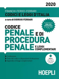 Codice penale e di procedura penale e leggi complementari - Librerie.coop Codice penale e di procedura penale e leggi complementari - Librerie.coop