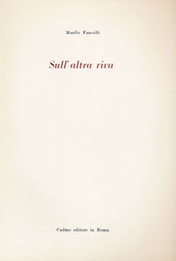 Sull'altra riva - Librerie.coop Sull'altra riva - Librerie.coop