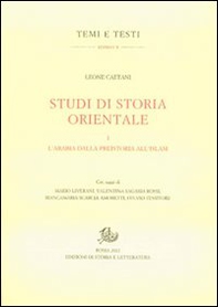 Studi di storia orientale - Vol. 1 - Librerie.coop Studi di storia orientale - Vol. 1 - Librerie.coop