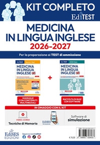 Kit completo EdiTEST Medicina in lingua inglese - Librerie.coop