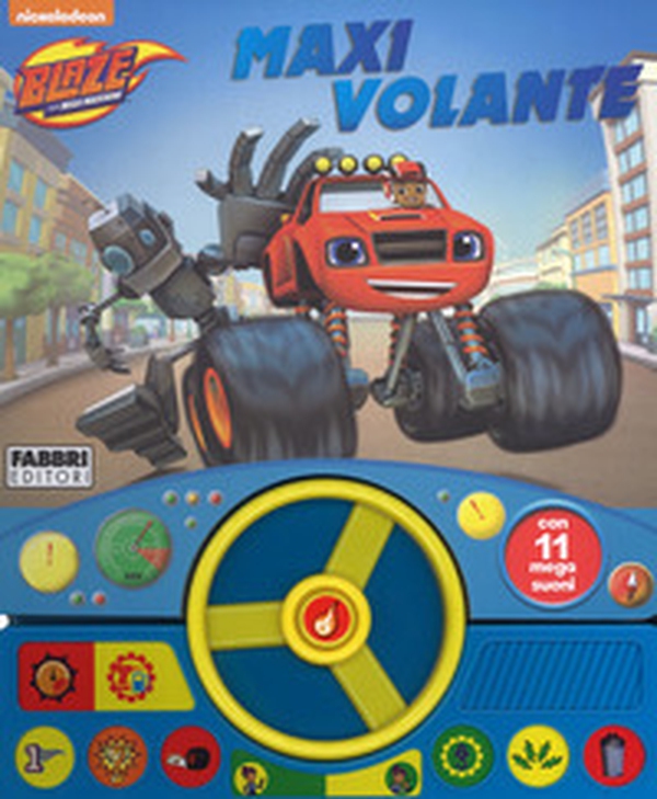 Maxi volante. Blaze e le mega macchine. Libro sonoro - Librerie.coop Maxi volante. Blaze e le mega macchine. Libro sonoro - Librerie.coop