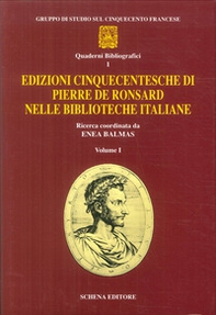Edizioni seicentesche di Pierre de Ronsard nelle biblioteche italiane - Librerie.coop