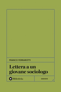 Lettera a un giovane sociologo - Librerie.coop Lettera a un giovane sociologo - Librerie.coop