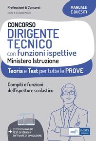 Concorso Dirigente tecnico con funzioni ispettive - Ministero Istruzione - Librerie.coop